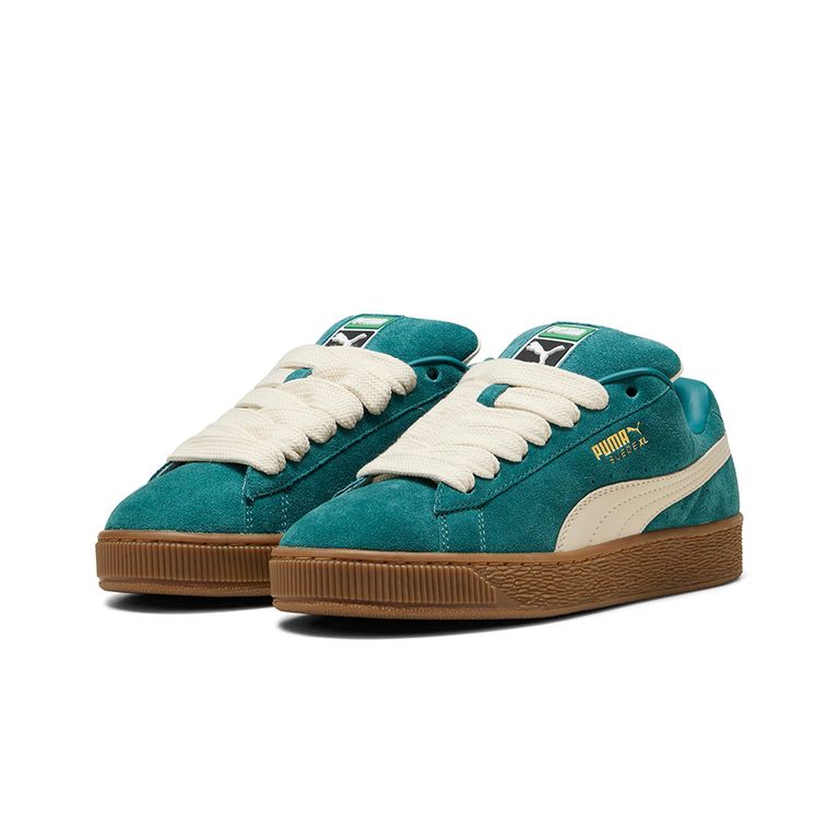 Zapatilla Urbanas Hombre Suede Xl Verde
