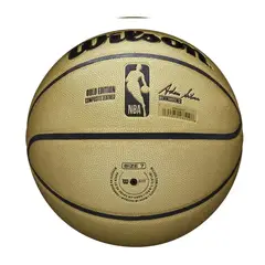 WILSON - Balon Pelota Nba Gold Edition Talle 7 Indoor/outdoor