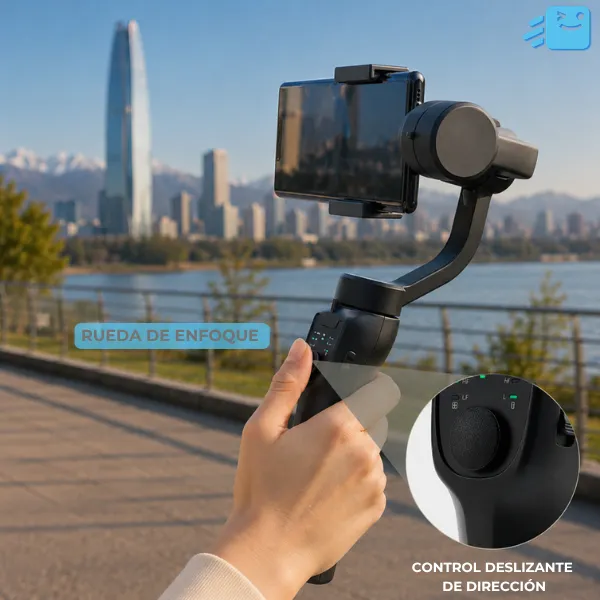 Estabilizador Celular Selfie Tripode Bluetooth Gimbal F8