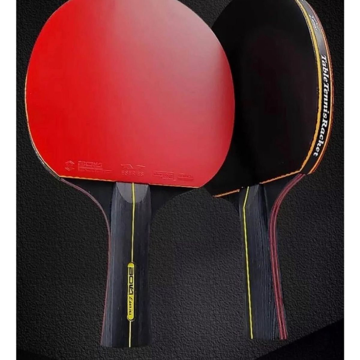 GENERICO - Set 2 Paleta De Ping Pong Profesional 3 Star / Con Estuche