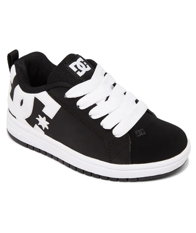 Zapatilla Niño Dc Court Graffik B Shoe Negro