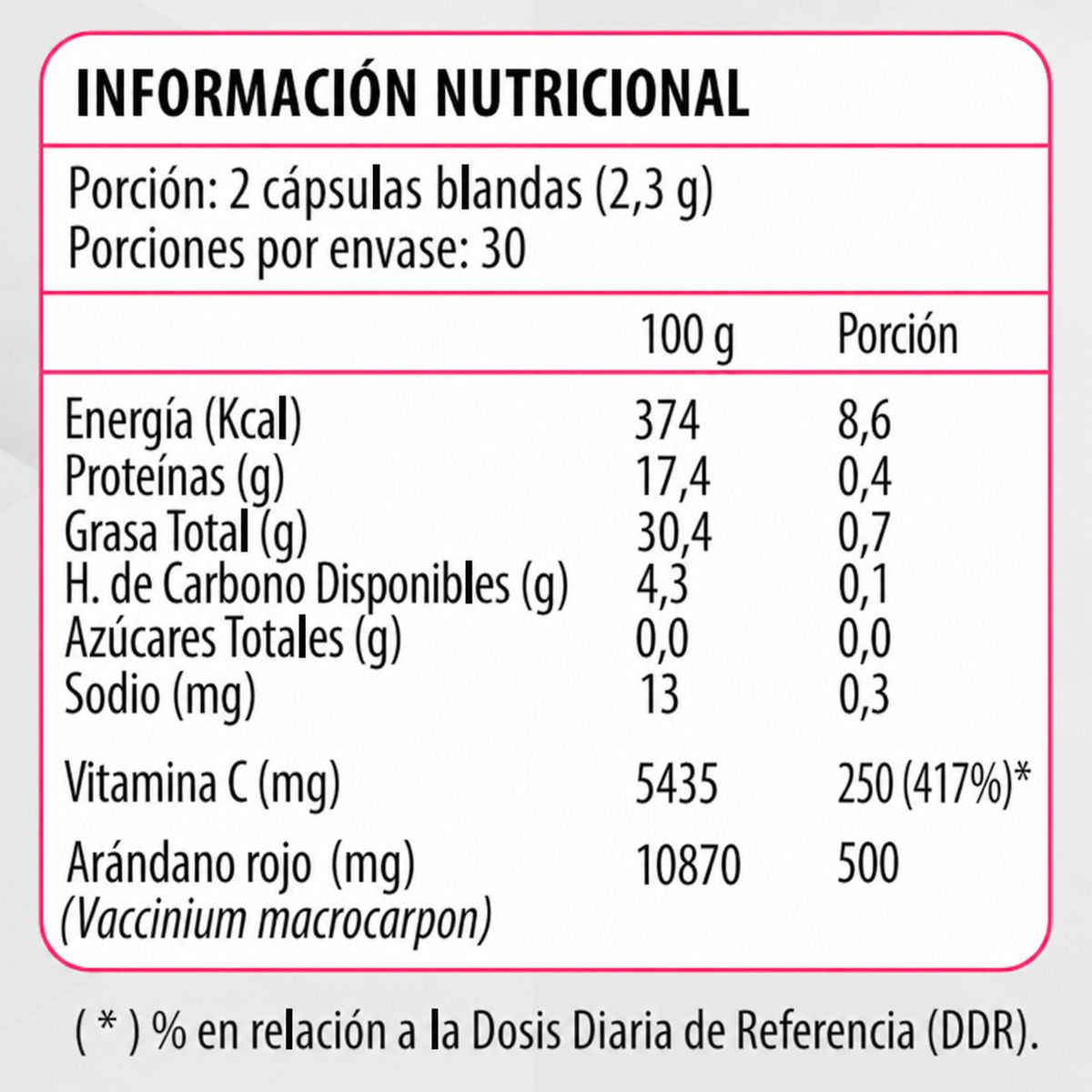 NEWSCIENCE - CRANBERRY 60 CAPSULAS - NEWSCIENCE