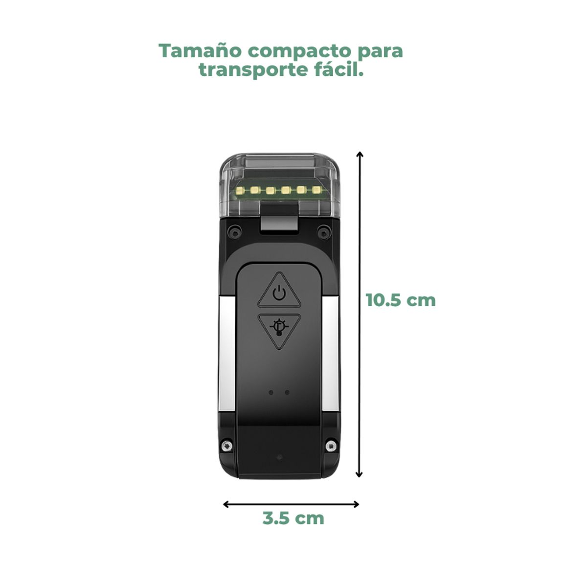 GENERICO - Mini Lampara Para Leer Luz Lectura Recargable Usb Ajustable