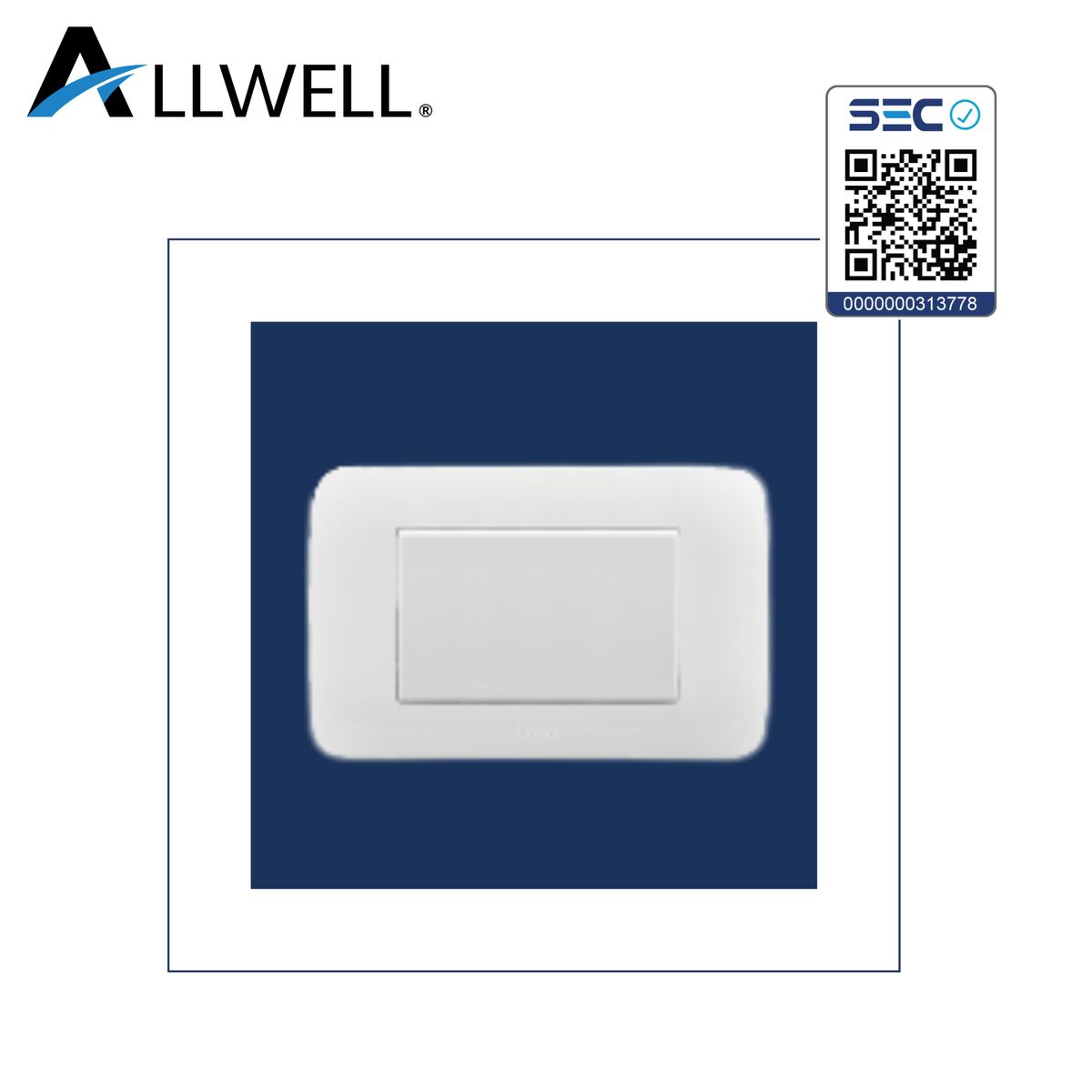 LEXO - INTERRUPTOR SIMPLE TECLON LEXO 915 10A BLANCO ARMADO CERTIFICADO