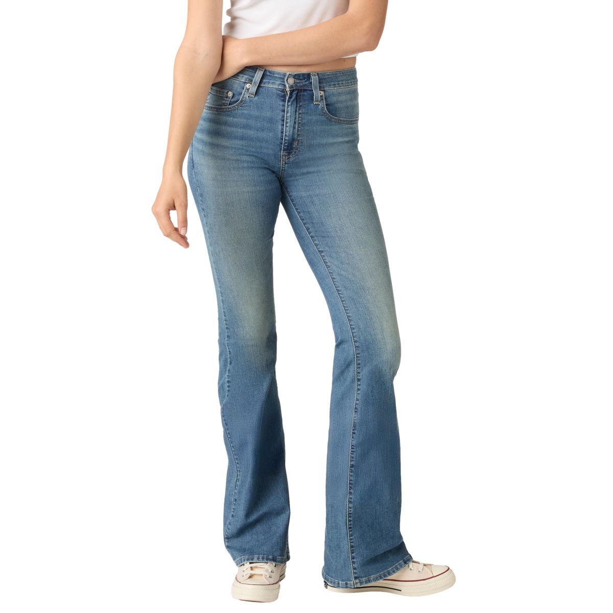 LEVIS - Jeans Mujer 726 Hr Flare Azul Levis