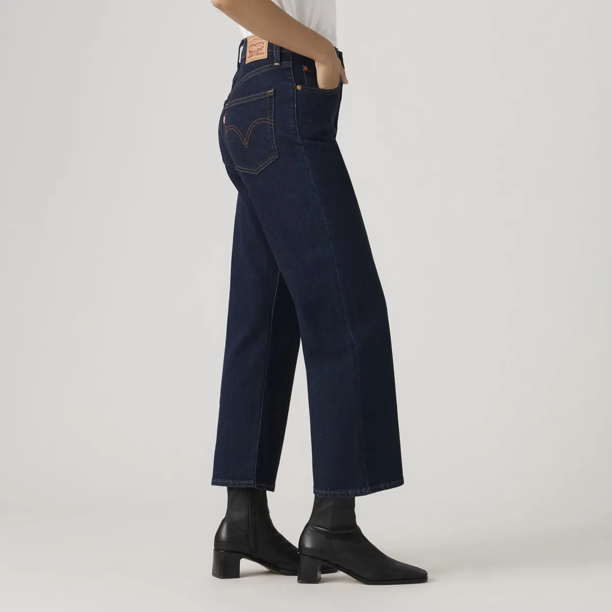 LEVIS - Jeans Mujer Ribcage Straight Ankle Azul Levis