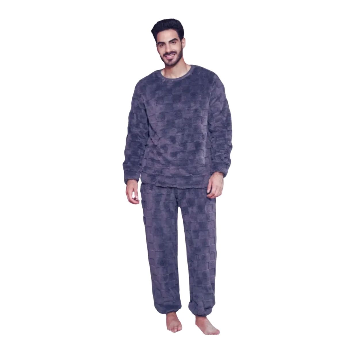 LOOK SHOP - Pijama Hombre Polar Excelente Calidad. Regalo Para Papá 251