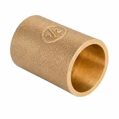 GENERICO - Copla Bronce 12 Con Tope So-So Pack 5 Unidades