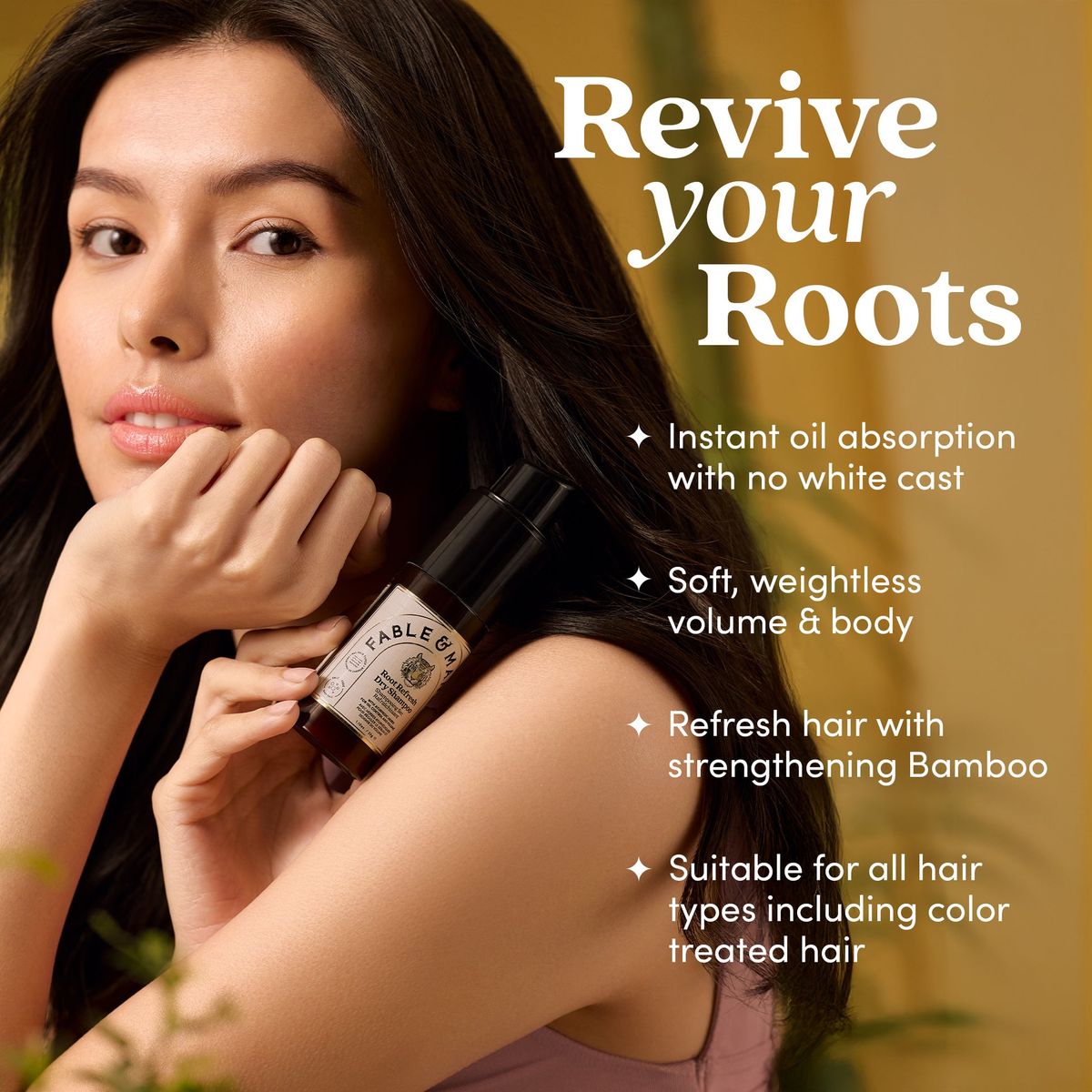 FABLE Y MANE - Shampoo Seco Root Refresh - Fable & Mane