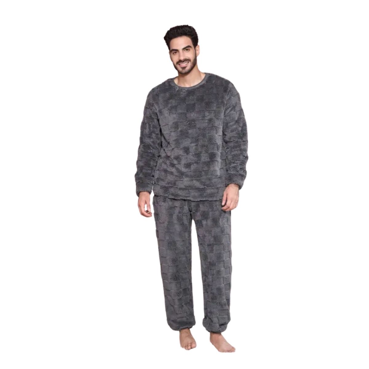LOOK SHOP - Pijama Hombre Polar Excelente Calidad. Regalo Para Papá 251