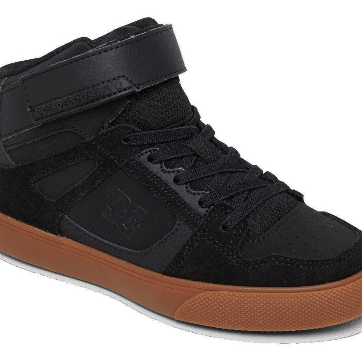 DC SHOES - Zapatilla Niño Pure Gum Negro-Café Dc