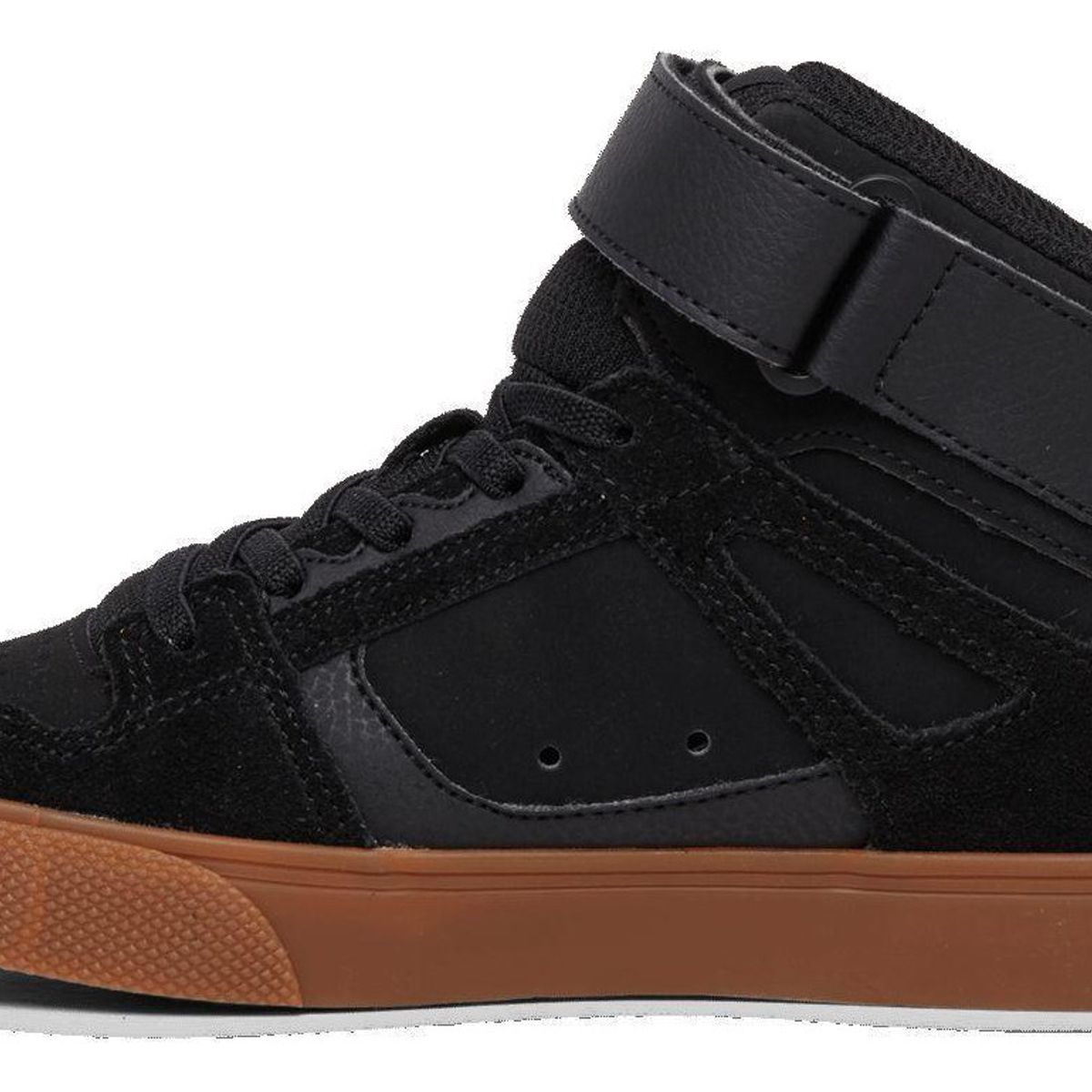 DC SHOES - Zapatilla Niño Pure Gum Negro-Café Dc