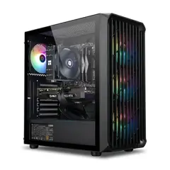 GENERICO - PC Gamer Silver Ryzen 5 5600 RTX 5050 16GB DDR4 500GB Nvme