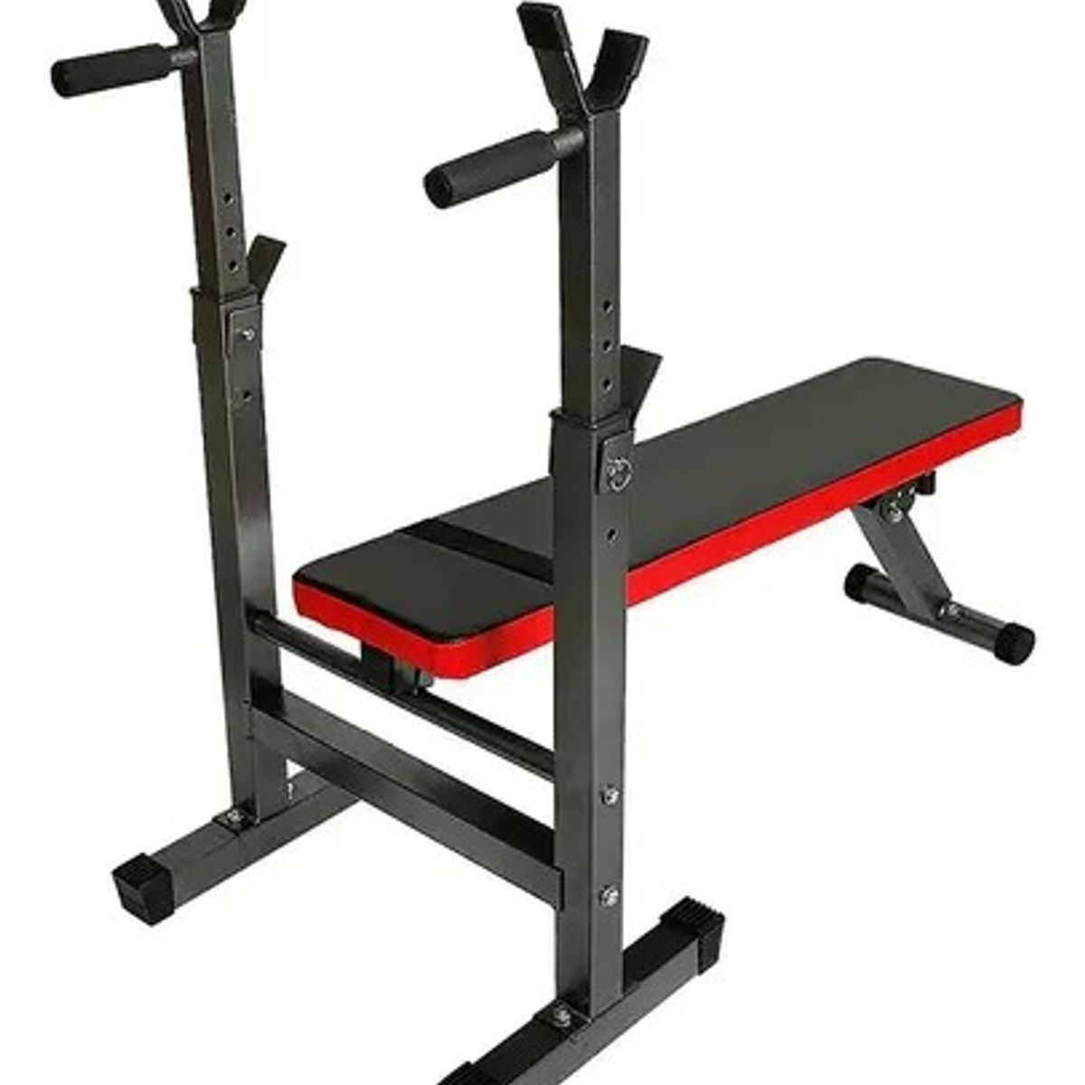 GENERICO - Press Banca Abdominal Reclinable Rack Pesas 5 Nivel