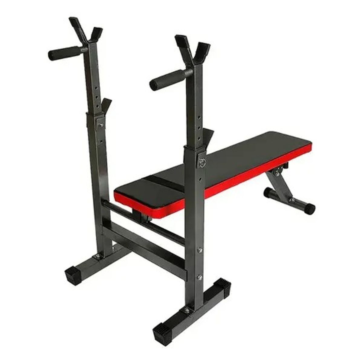 GENERICO - Press Banca Abdominal Reclinable Rack Pesas 5 Nivel