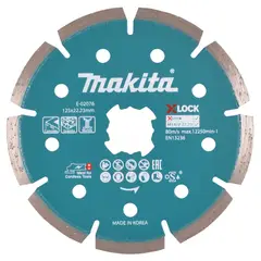 MAKITA - DISCO DIA.SEGMENTADO 5 X-LOCK E-02076