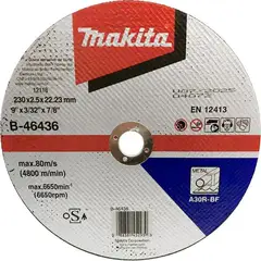 MAKITA - DISCO CORTE METAL 9 RECTO B-46436