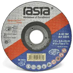 RASTA - Disco de Corte para Metal Universal Specialist Line 4.5 115x2x22.23mm Tipo 41 RE