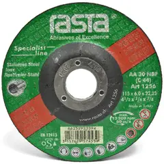 RASTA - Disco de Desbaste para Acero Inoxidable Specialist Line 4 12 115x6.0x22mm CE