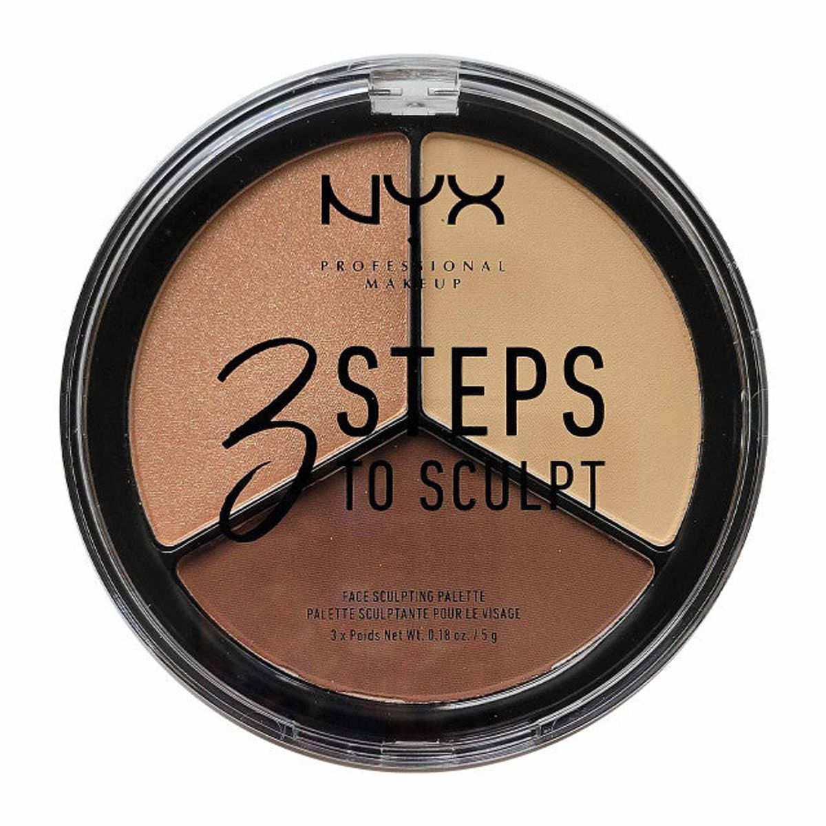 NYX - NYX 3 Steps to Sculpt – Paleta de contorno