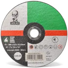 ATLAS - Disco de Corte Piedra Universal 7 180x2.5x22mm