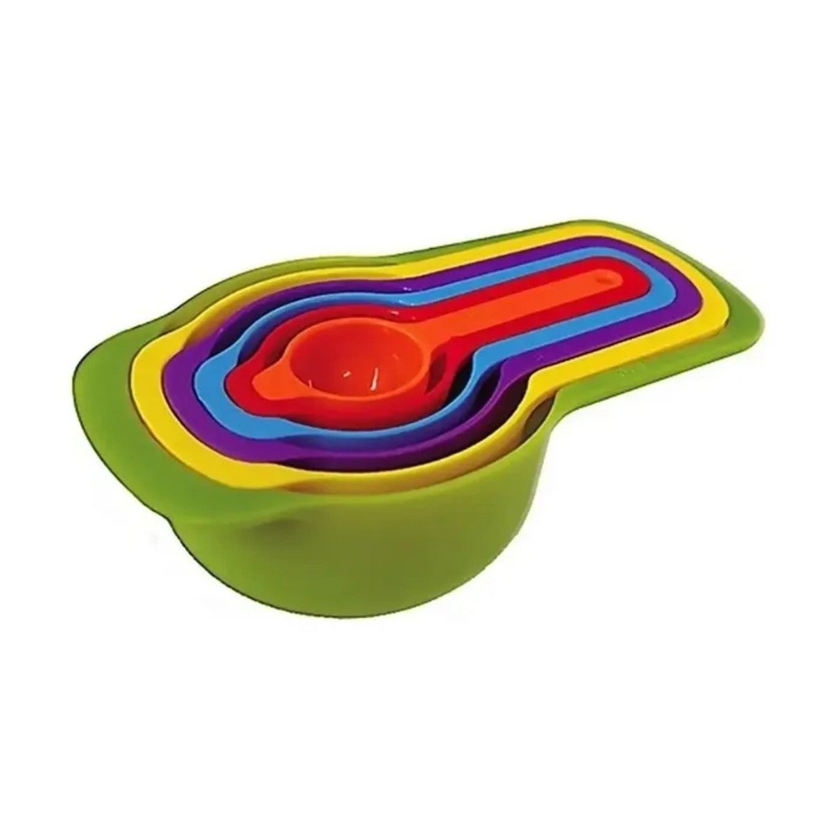 GENERICO - 6 Cucharas Medidoras Cocina Repostería Medida Tazas BELUG
