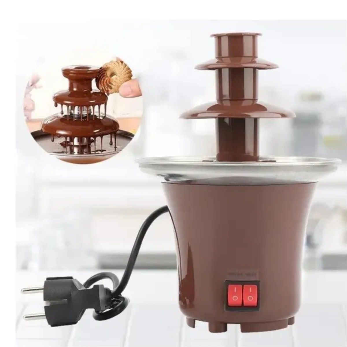 GENERICO - Fuente Cascada De Chocolate. Fondue Tres Niveles BELUG