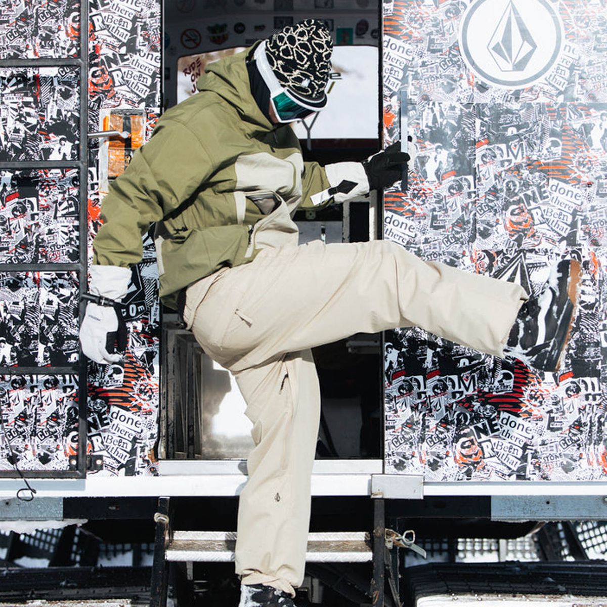 VOLCOM - Pantalon Snow Raze Verde Hombre Volcom