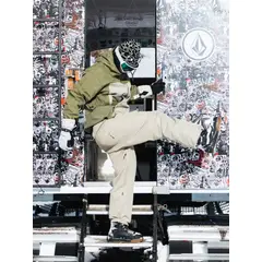VOLCOM - Pantalon Snow Raze Verde Hombre