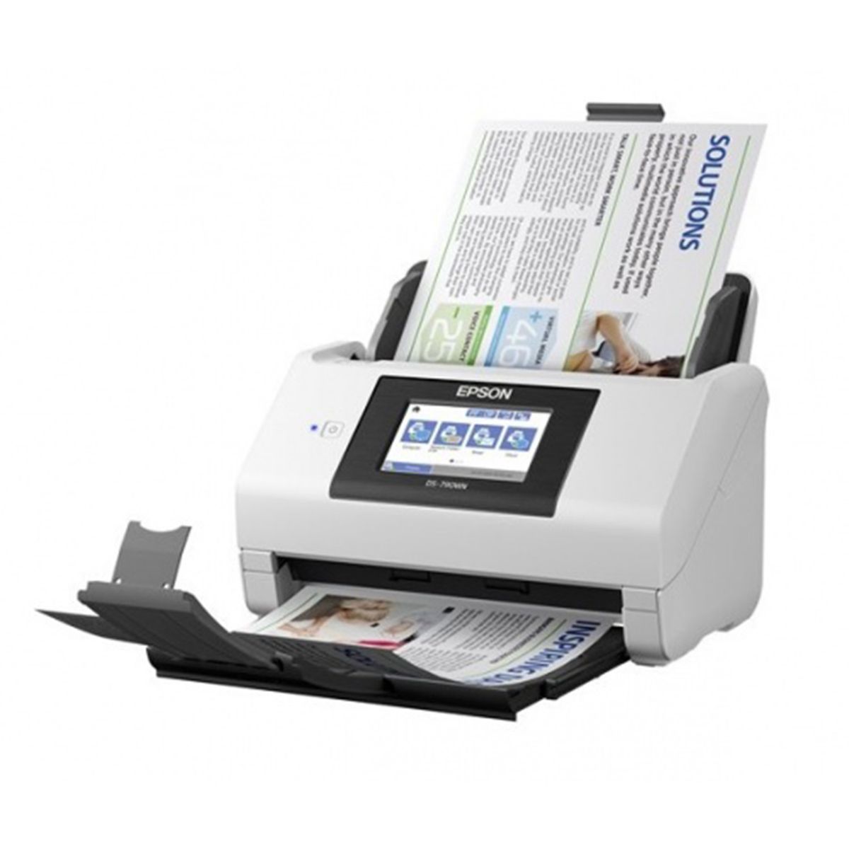 EPSON - Escáner Epson WorkForce DS-790WN ADF 40 ppm 600 dpi