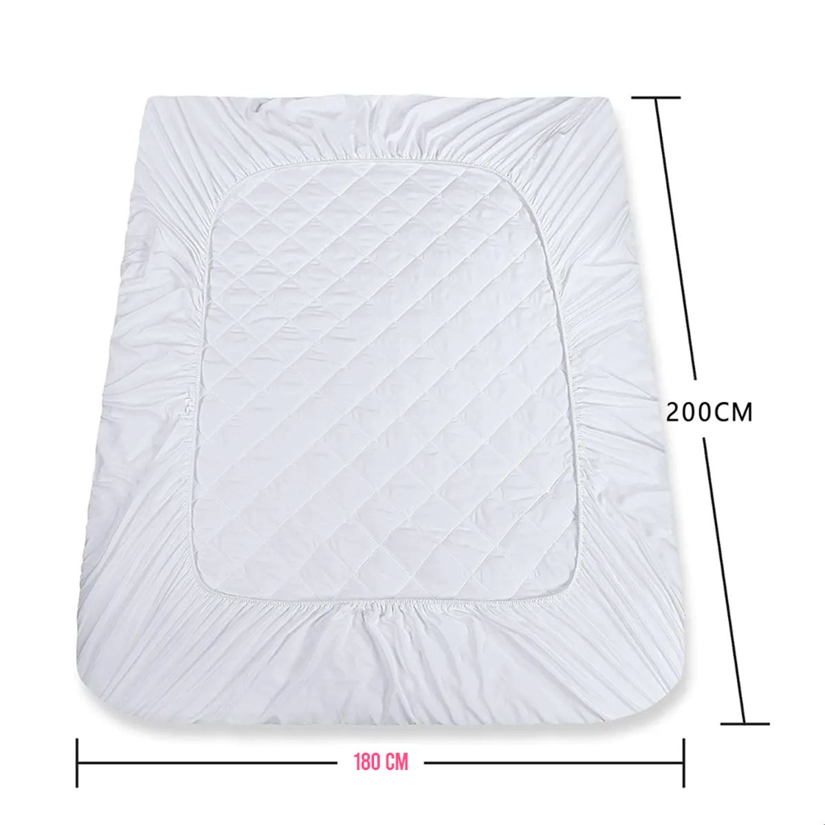 GENERIC - Cubrecolchón Impermeable King + Fundas De Almohada