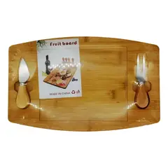 NO LOGO - Tabla De Quesos Tabla Aperitivo Tablas De Picoteo 36x18cm