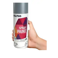 FULLTEC - Pintura Spray Tela Madera Metal Plastico Ploeo Vehicular Gris