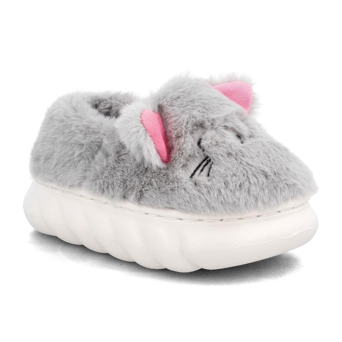 BUBBLE GUMMERS - Pantufla Niña Bubblegummers Galen Gris