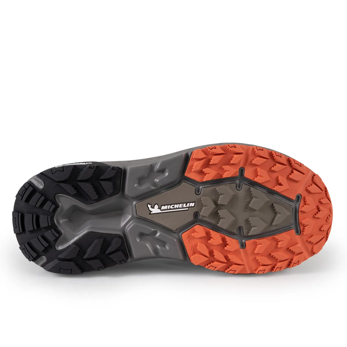 MICHELIN FOOTWEAR - Zapatilla Deportiva Trail Hombre Khaki Negro Michelin Aw05