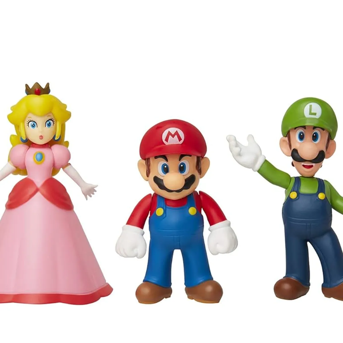 JAKKS PACIFIC - Pack 5 Figuras Nintendo Super Mario Mario & Friends 6 Cm
