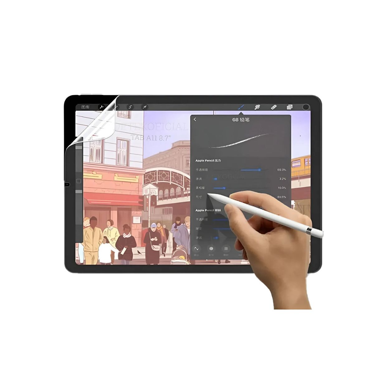 GENERICO - Lamina Paper Like Sensacion Papel Para Samsung A9 8.7