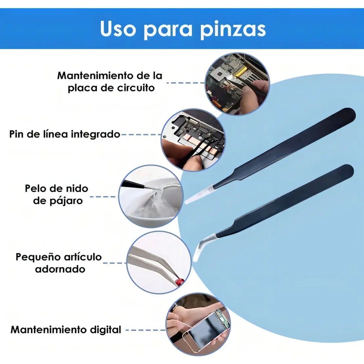 GENERICO - Kit Soldador de Estaño Eléctrico 60w Tipo Lápiz Temperatura Ajustable Genérica BELUG