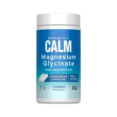 GENERICO - MAGNESIO CITRATO CALM 120 CAPSULAS 127GR - NATURAL VITALITY