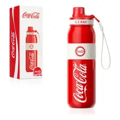 COCA COLA - Termo Coca-Cola Original 580ml Acero Inoxidable Frío 48 Horas