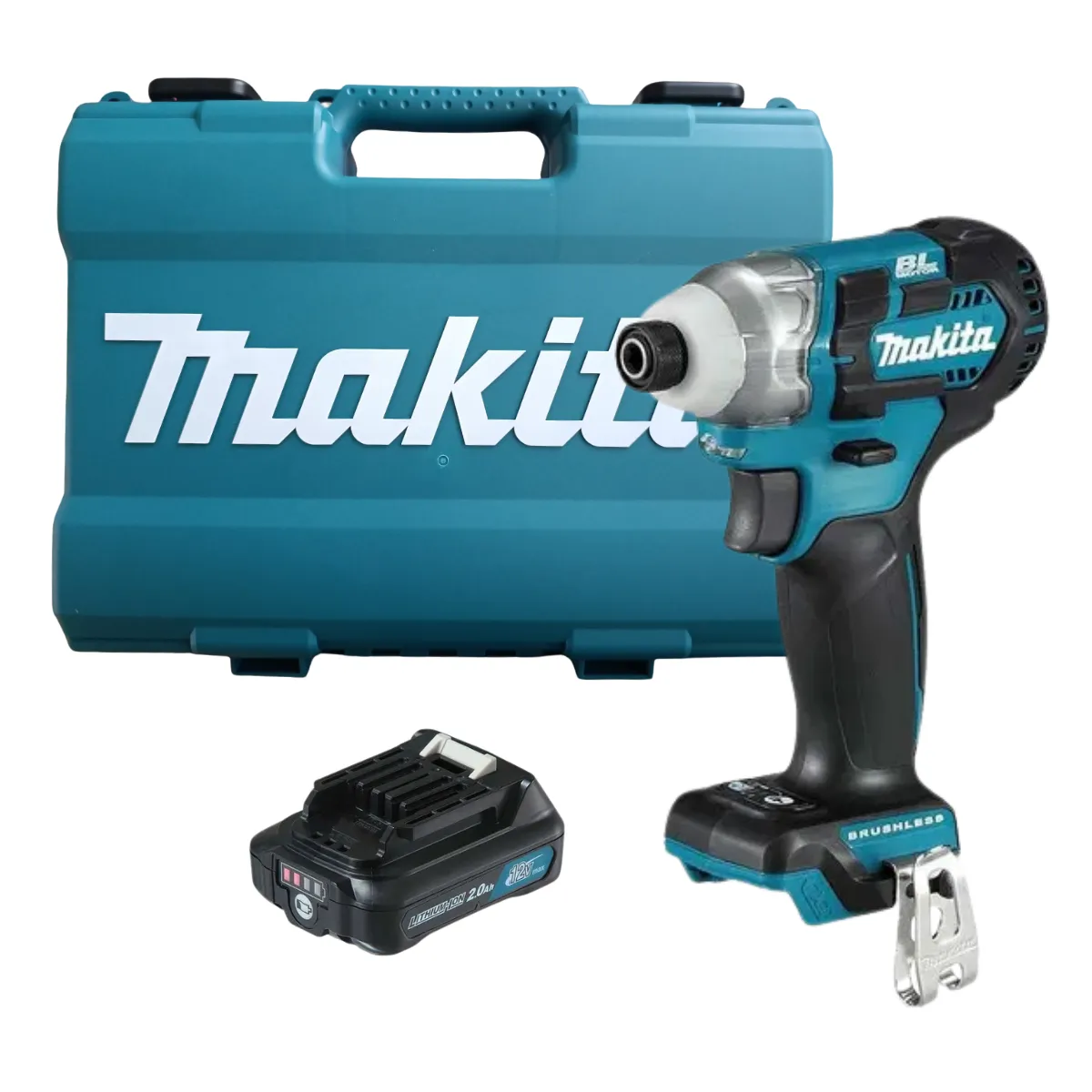 MAKITA - Atornillador de Impacto 12v Makita 135 Nm + Bat/Car TD111DSA