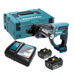 GENERICO - Rotomartillo Inalámbrico 20mm18V 2Bat3ah/Car MakitaDHR202RFE