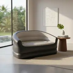 GENERICO - Sofá Plegable Doble Inflable 2 Personas