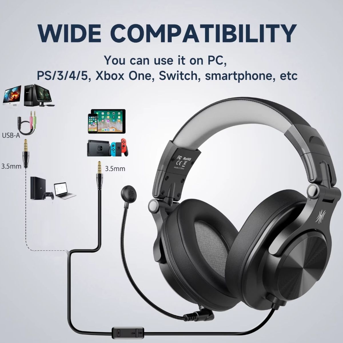 ONEODIO - Audifonos Oneodio Fusion A71D Over Ear