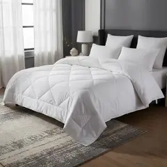 GENERICO - PLUMON NORDICO DE SEDA 2 PLAZA 200X230CM BLANCO