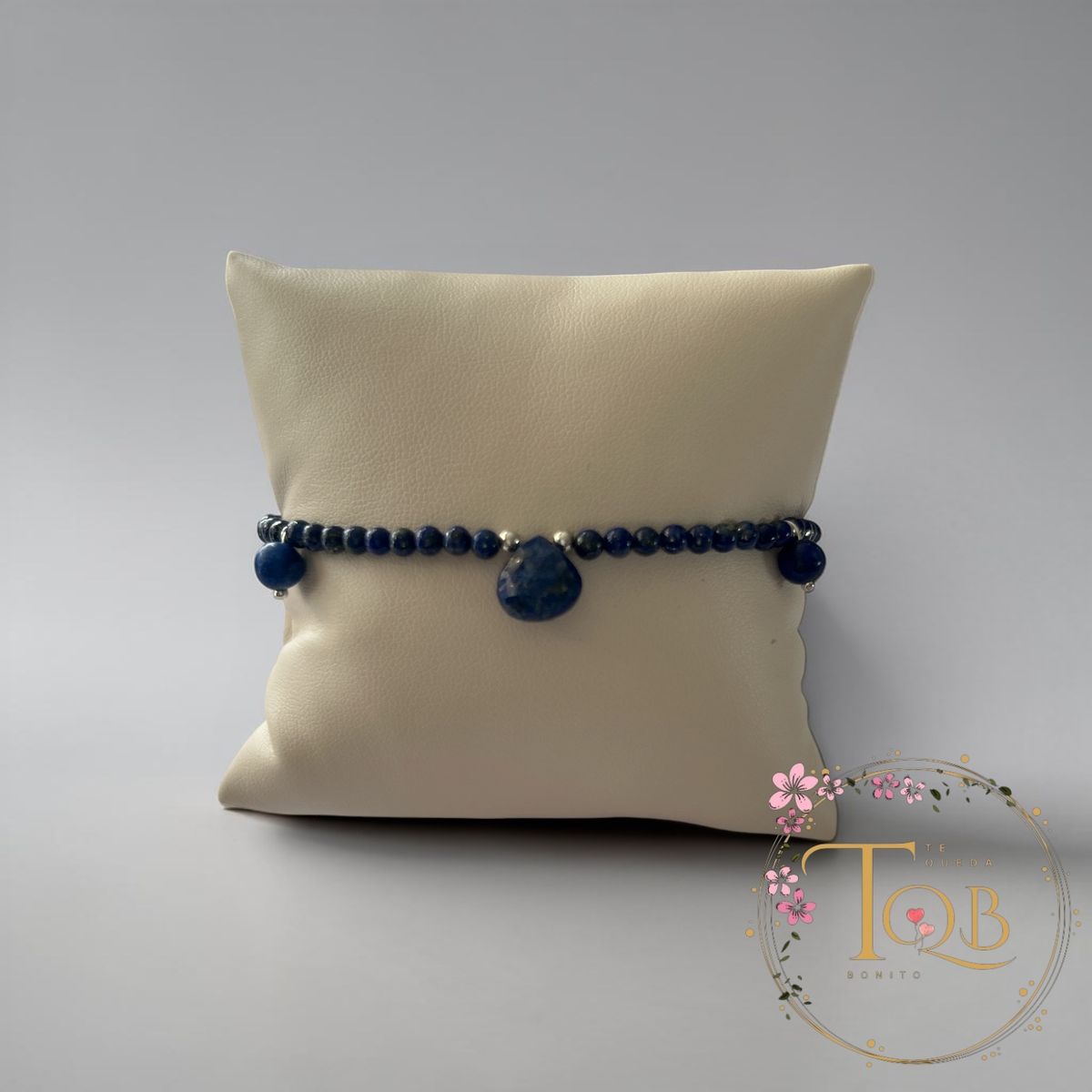 GENERICO - Pulsera Lapizlazuli elegante y equilibrada