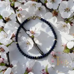GENERICO - Pulsera Lapizlazuli elegante y equilibrada