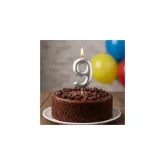 GENERICO - Velas De Cumpleaños Vela Numero O Signo Interrogacion Torta