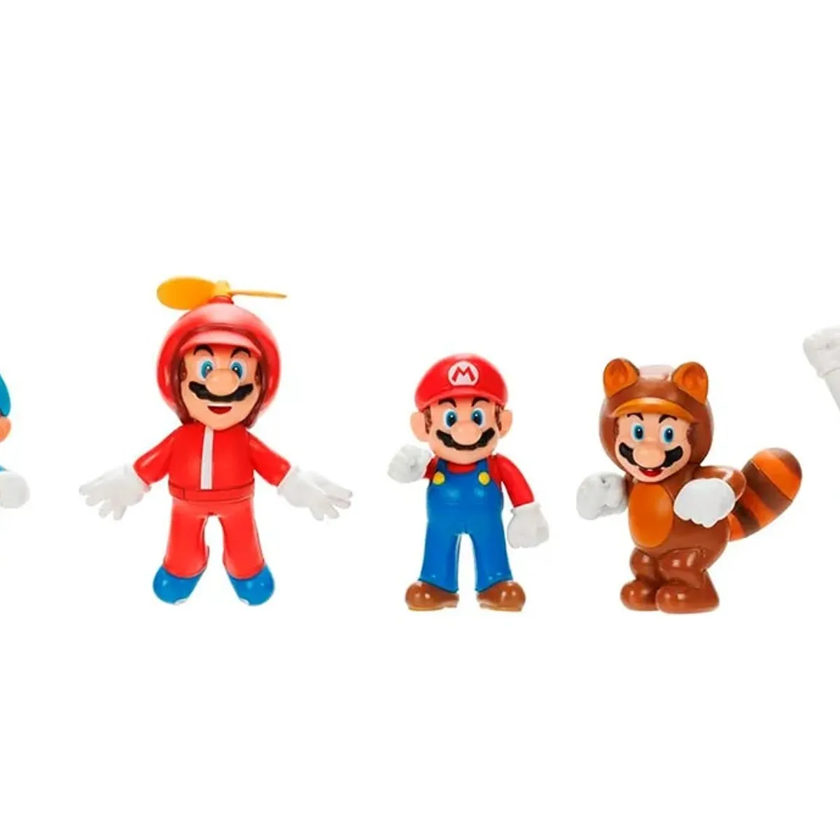JAKKS PACIFIC - Figuras Nintendo Super Mario Bros 5 Figuras Transformaciones Disfrazados