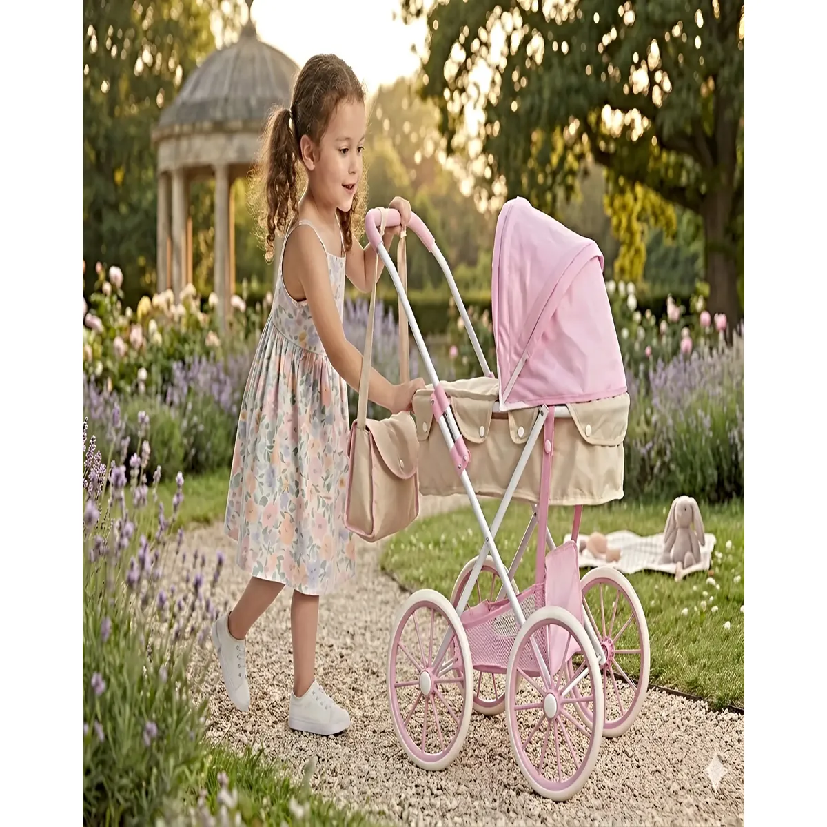 GENERICO - COCHE DE MUÑECAS PARA NIÑAS